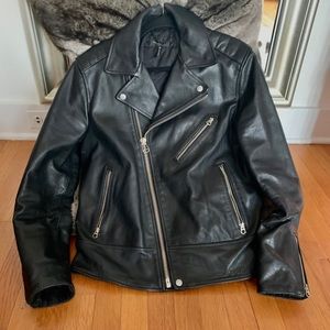 Rag & Bone Men’s Leather Moto Jacket